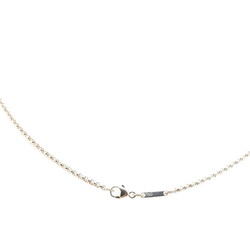 Chopard Happy Diamond Heart Necklace K18WG White Gold Women's