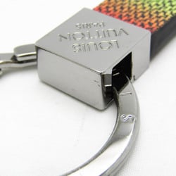 Louis Vuitton Damier Graphite keyring Pluit Tab M68837 Keyring (Multi-color,Silver)