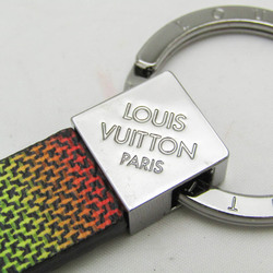 Louis Vuitton Damier Graphite keyring Pluit Tab M68837 Keyring (Multi-color,Silver)