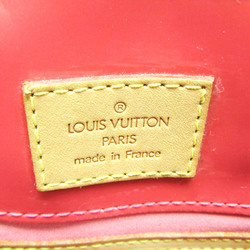 Louis Vuitton Monogram Vernis Reade PM M9132F Women's Handbag Framboise