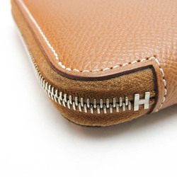 Hermes Azap Long Women,Men Epsom Leather Long Wallet (bi-fold) Gold