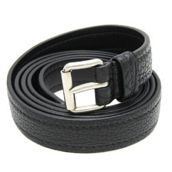 Prada CINTURE 2CS106 Men's Leather Standard Belt Black 95