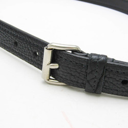 Prada CINTURE 2CS106 Men's Leather Standard Belt Black 95