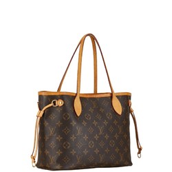 Louis Vuitton Monogram Neverfull PM Handbag Tote Bag M40155 Brown PVC Leather Women's LOUIS VUITTON