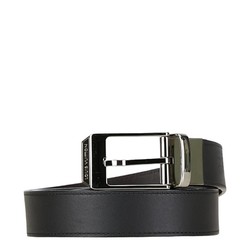 Louis Vuitton Seattle Santur Reversible Belt 85/34 M6906 Black Brown Leather Women's LOUIS VUITTON