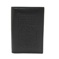 Bvlgari Collezione 30199 Leather Business Card Case Black