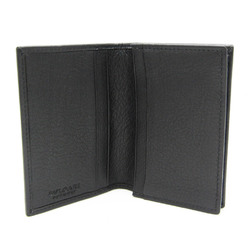 Bvlgari Collezione 30199 Leather Business Card Case Black