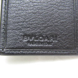 Bvlgari Collezione 30199 Leather Business Card Case Black