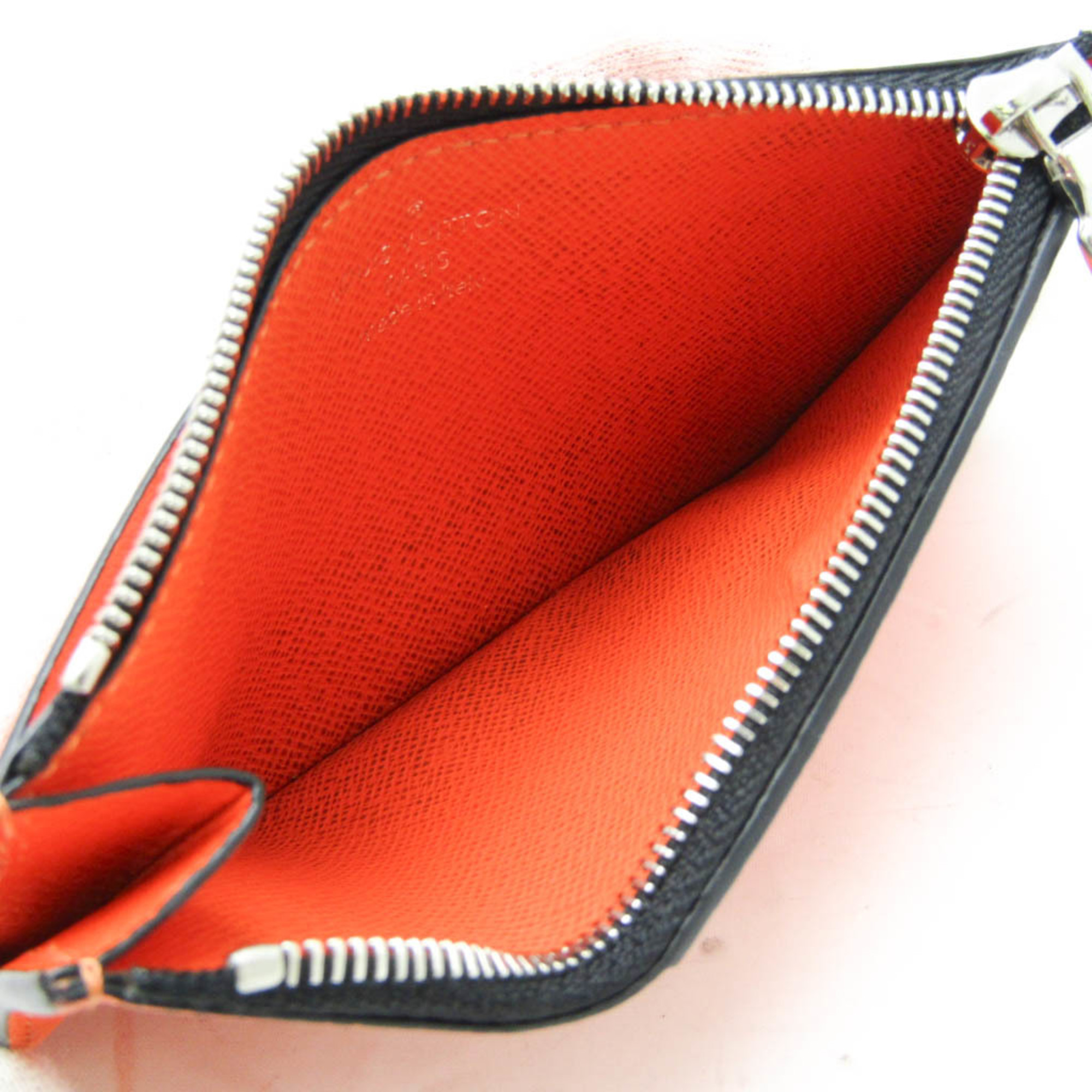 Louis Vuitton Taigarama Coin Card Holder M30465 Taigarama Card Case Orange