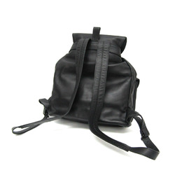 Porter Men's Leather Backpack Black