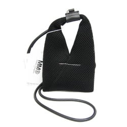 Maison Margiela JAPANESE S54VT0024 Women's Polyester,Leather Pouch,Shoulder Bag Black