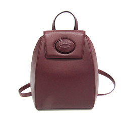 Cartier Must Women's Leather Backpack Bordeaux