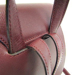 Cartier Must Women's Leather Backpack Bordeaux