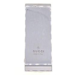 Gucci Money Clip Interlocking G 499062 SV Sterling Silver 925 Bill Holder Wallet Men's GUCCI