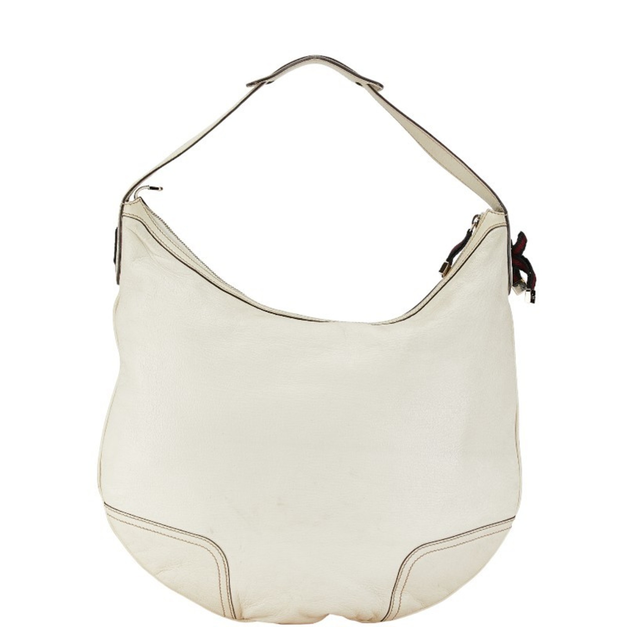 Gucci Bag Handbag 162882 White Leather Women's GUCCI