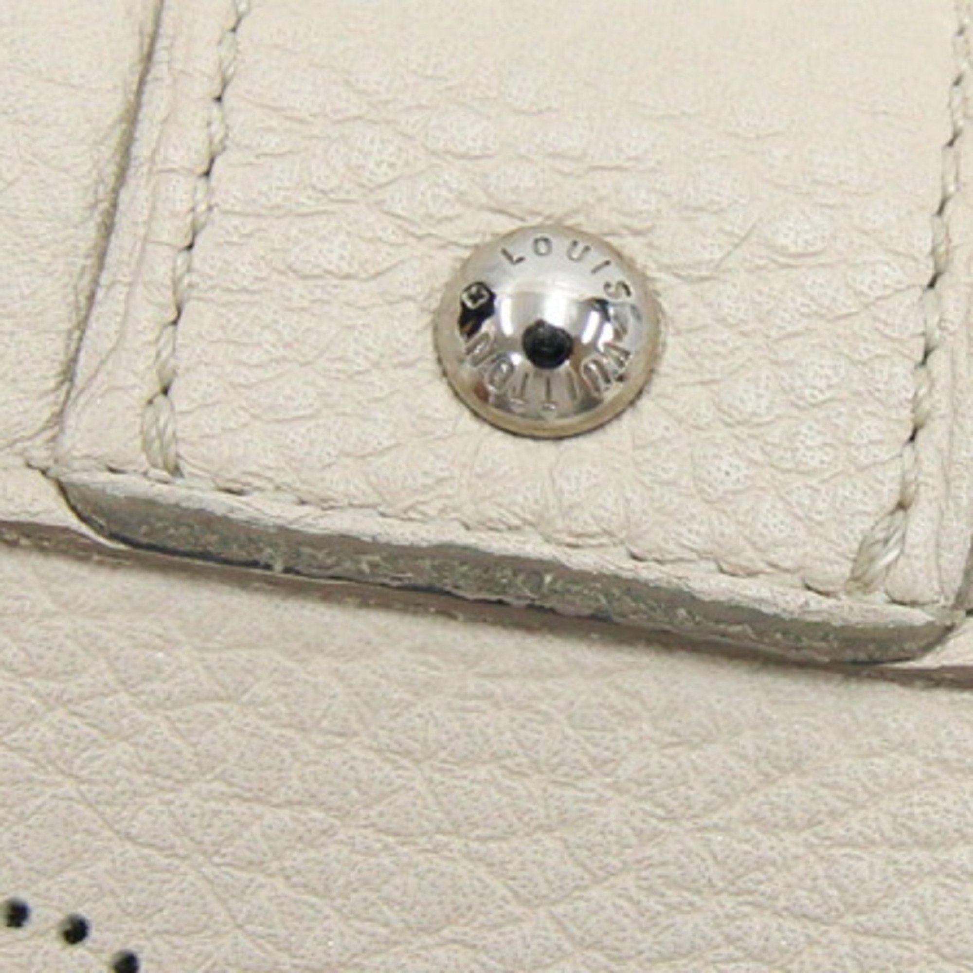 Louis Vuitton Mahina Wallet Iris M58159 Blanc Ivory Women's LOUIS VUITTON