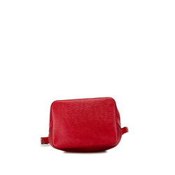 Louis Vuitton Epi Petit Noe Shoulder Bag M44107 Castilian Red Leather Women's LOUIS VUITTON