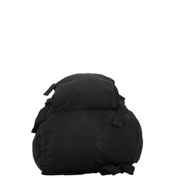 Prada Triangle Plate Backpack Black Nylon Women's PRADA