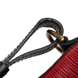 Louis Vuitton Epi Petit Noe Shoulder Bag M44172 Castilian Red Noir Black Leather Women's LOUIS VUITTON