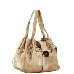 Jimmy Choo Handbag Tote Bag Gold Leather Women's JIMMY CHOO