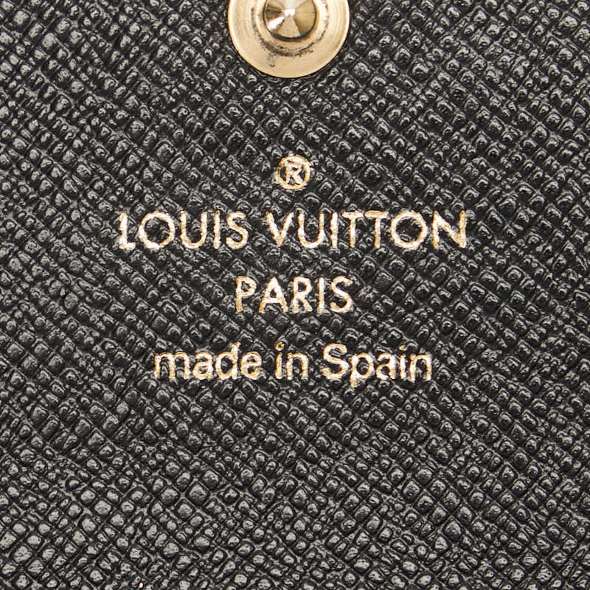 Louis Vuitton Epi Multicle 4 Key Case Holder M63822 Noir Black Leather Women's LOUIS VUITTON