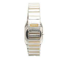 RADO Diamond Star Watch 129.0266.3 Quartz Gold Dial Stainless Steel Ladies