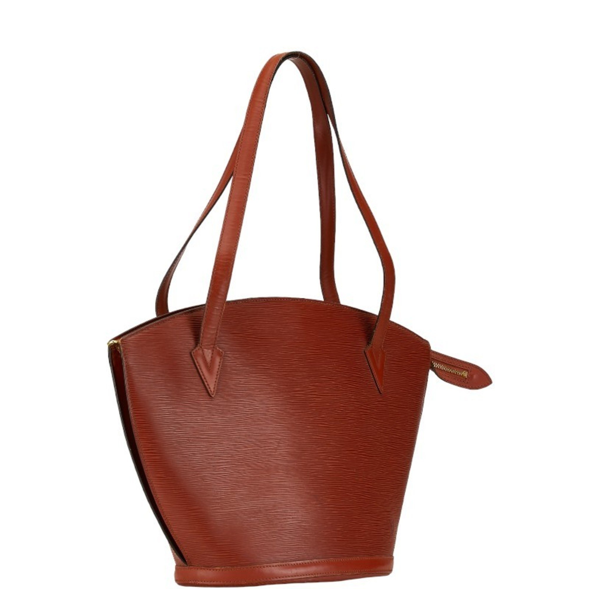 Louis Vuitton Epi Saint Jacques Tote Bag M52263 Kenya Brown Leather Women's LOUIS VUITTON