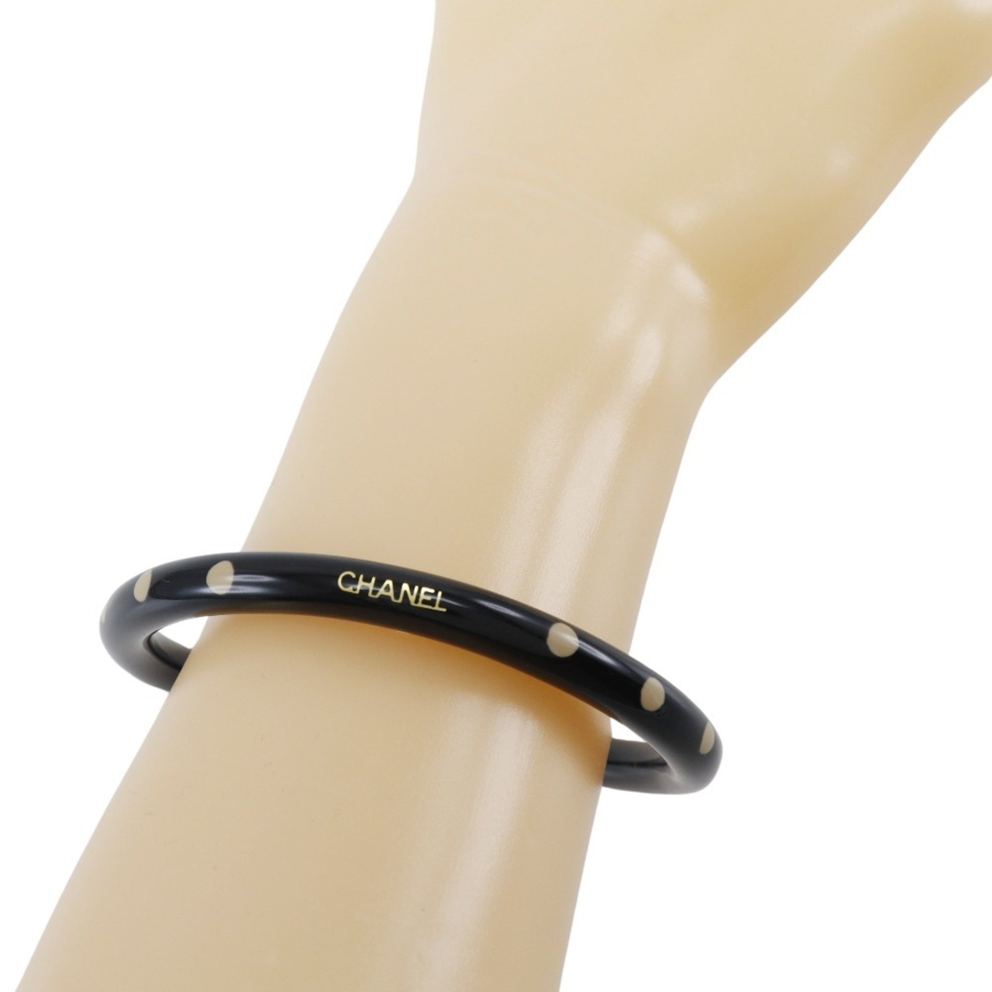 CHANEL Bangle Plastic 00A Approx. 10g Women's