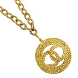 Chanel Coco Mark Necklace, Gold Plated, 1993, Size 28, Approx. 105.0g, COCO Mark, Women's