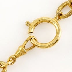 Chanel Coco Mark Necklace, Gold Plated, 1993, Size 28, Approx. 105.0g, COCO Mark, Women's