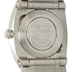 BVLGARI Ergon Watch EG30S Quartz Black Dial Stainless Steel Women's