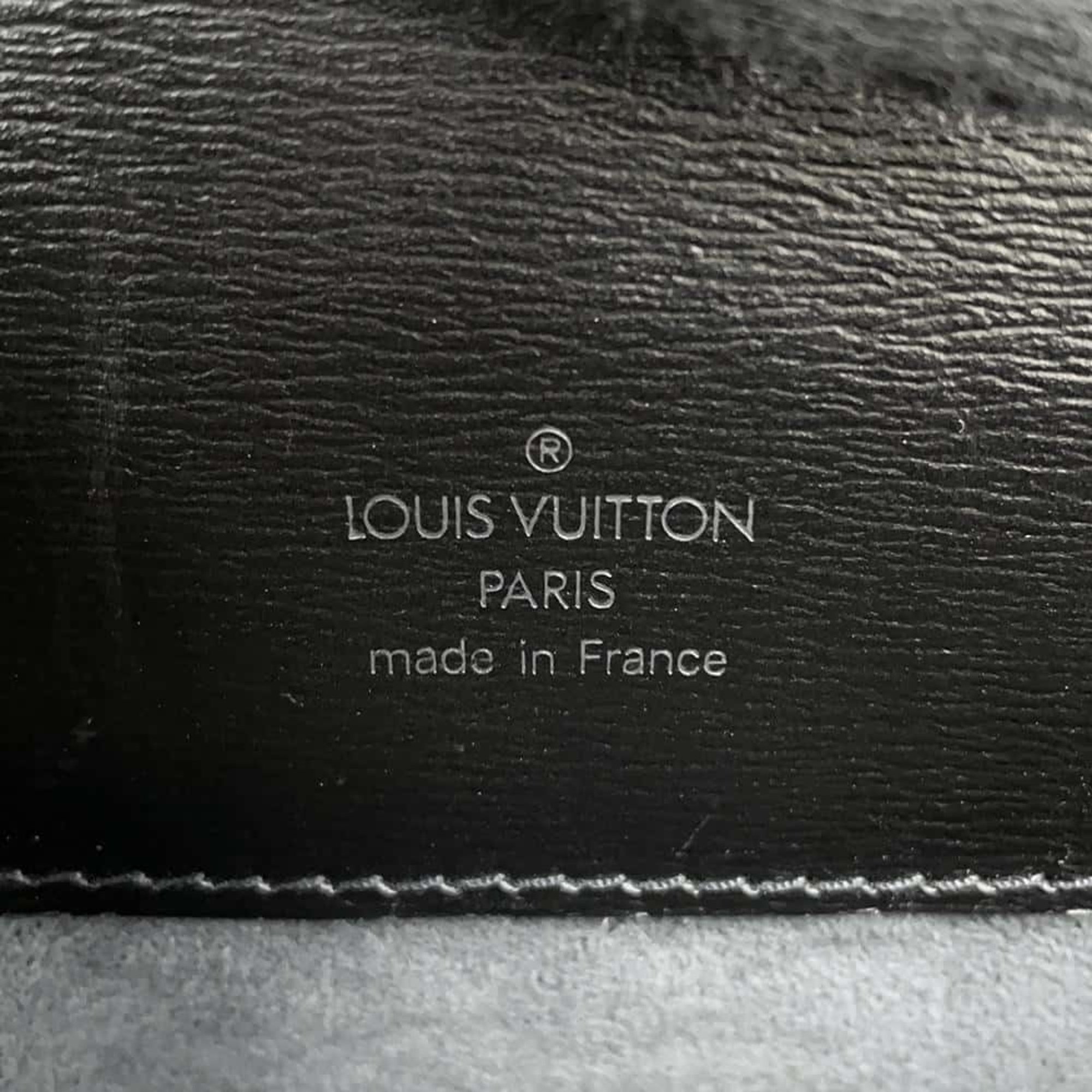 Louis Vuitton Shoulder Bag Epi Cluny M52252 LOUIS VUITTON Black