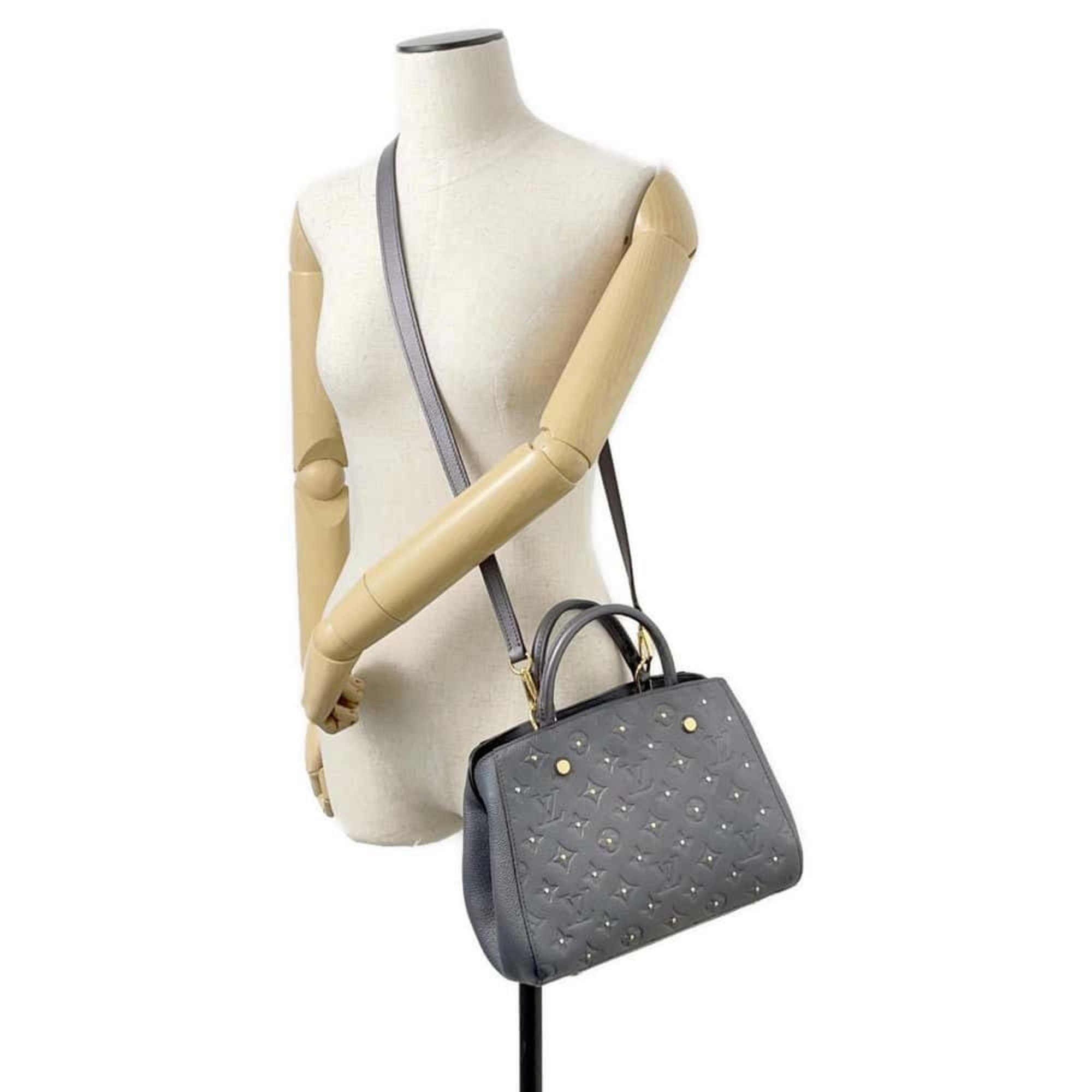 Louis Vuitton Handbag Monogram Empreinte Montaigne BB M51727 2way Shoulder Bag