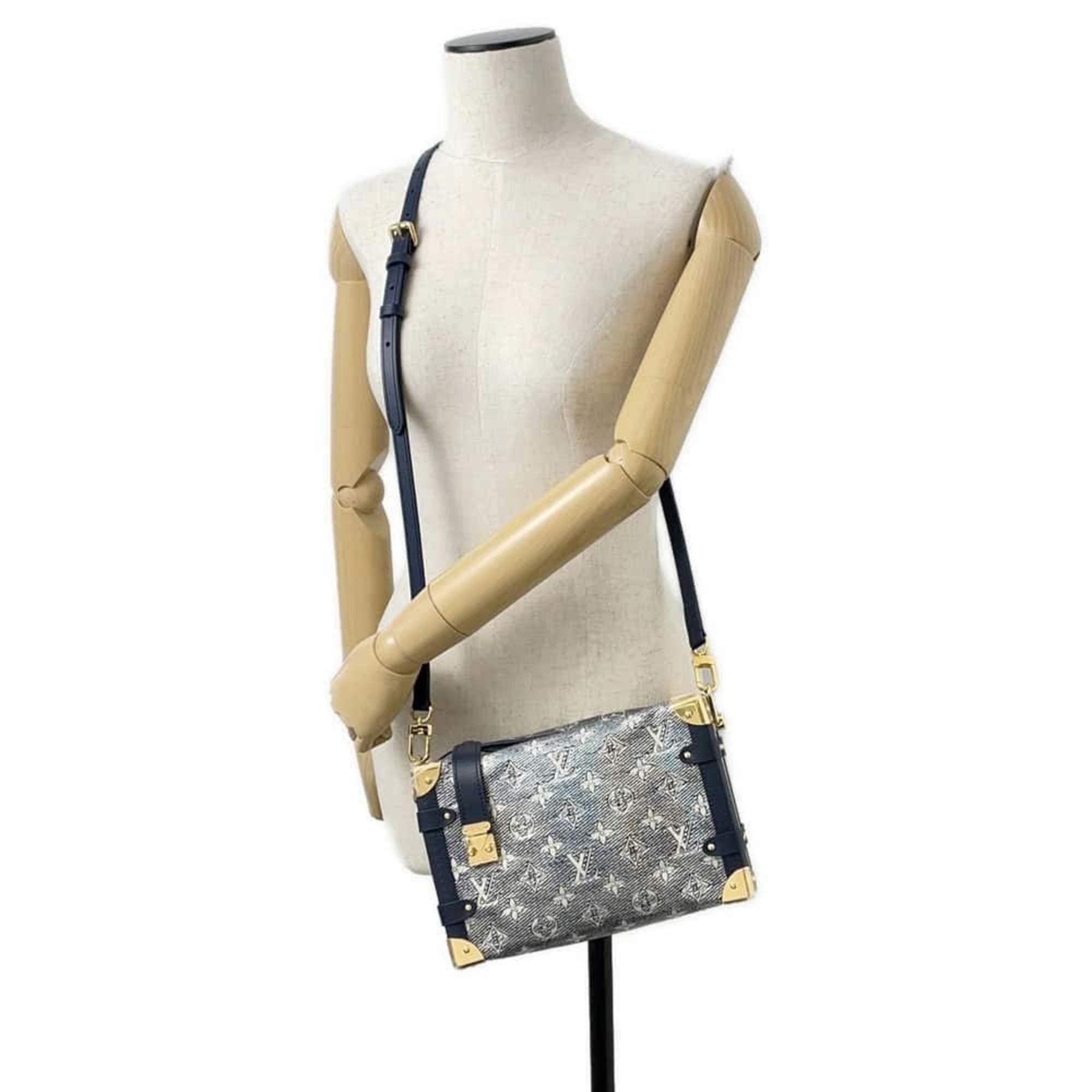 Louis Vuitton Handbag Monogram Laminated Jacquard Side Trunk M4635 2way Shoulder Bag