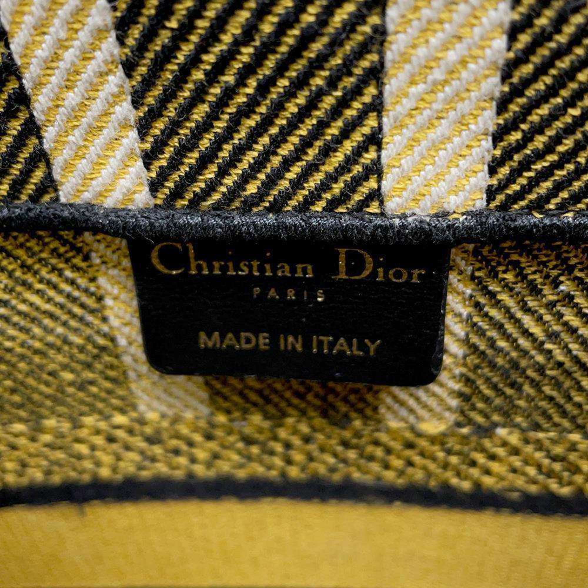 Christian Dior Tote Bag Book Small Black