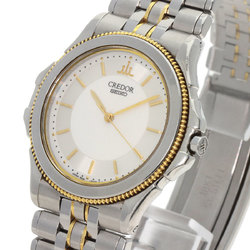 Seiko 9581-6040 Credor Pacific Watch Stainless Steel SSxK18YG Men's SEIKO