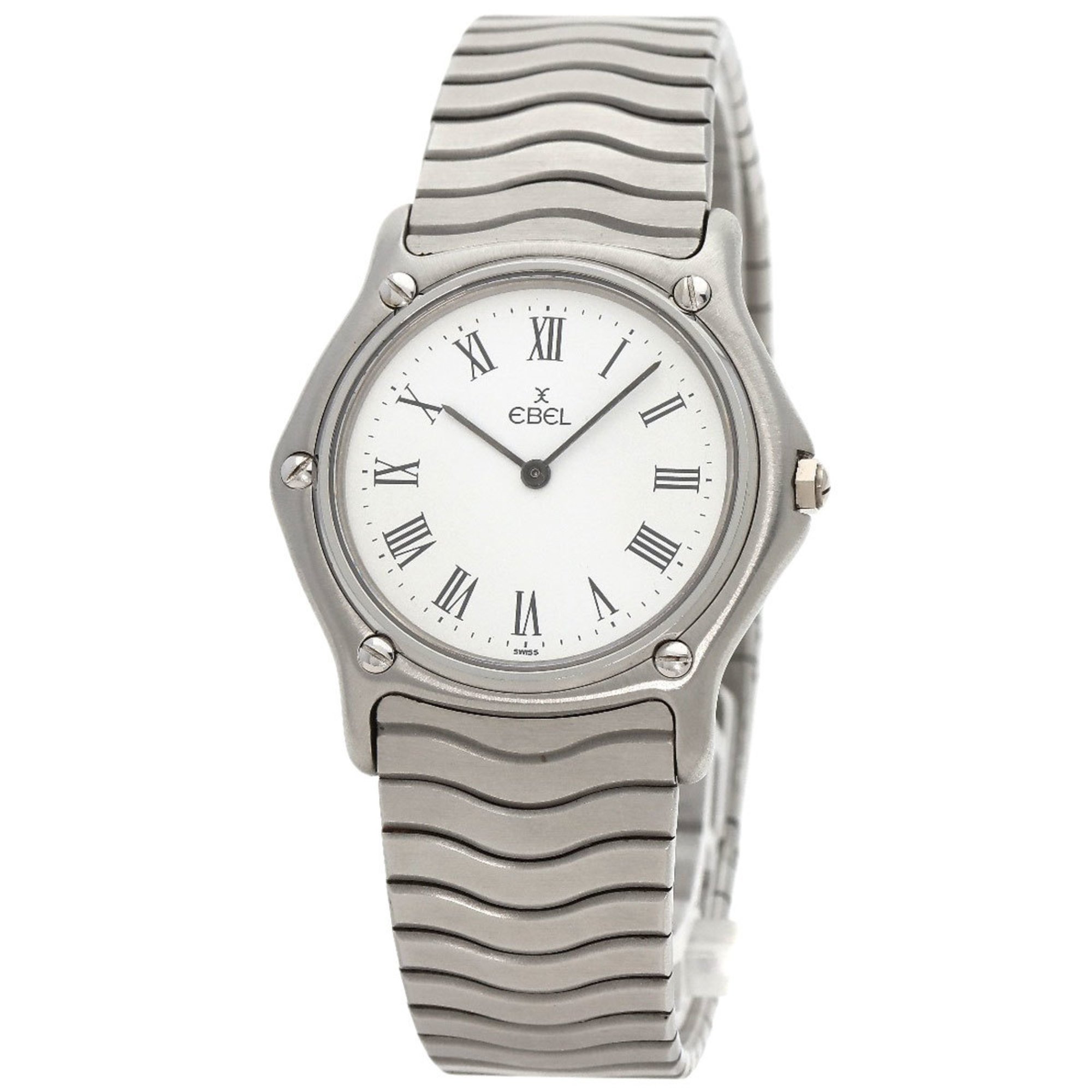 EBEL Classic Wave Watch Stainless Steel SS Ladies