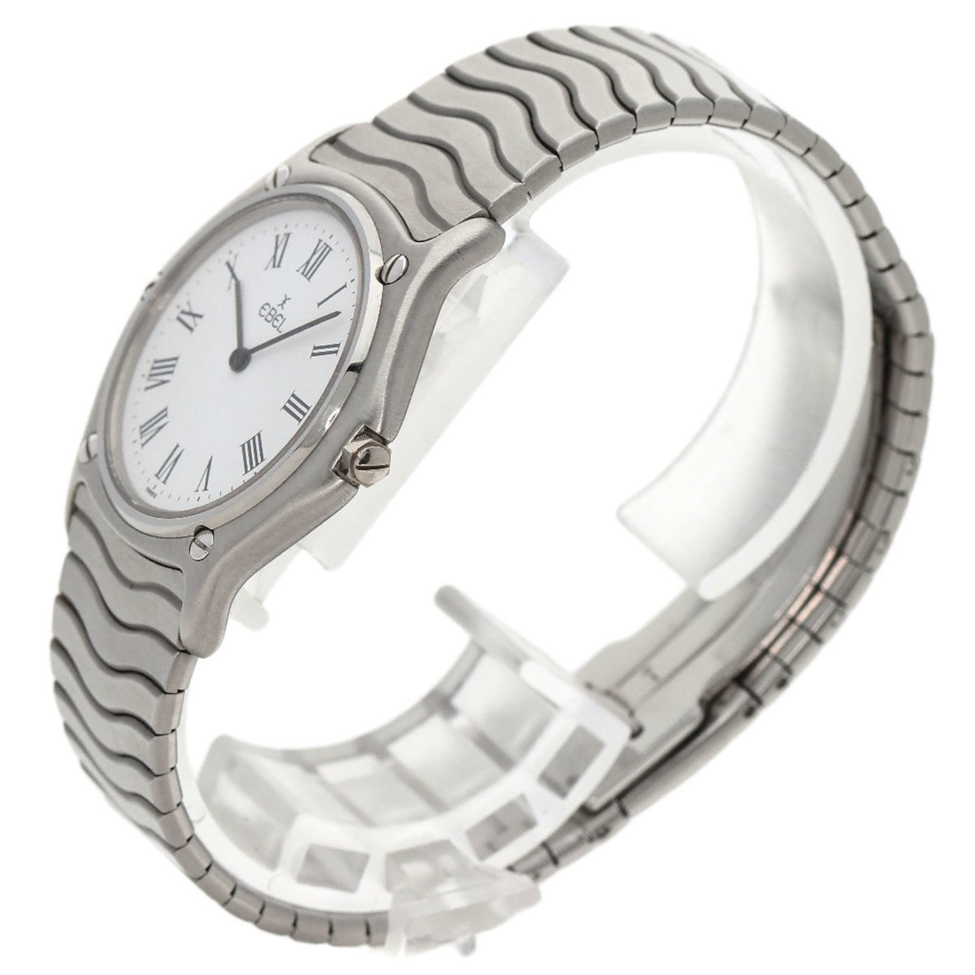 EBEL Classic Wave Watch Stainless Steel SS Ladies