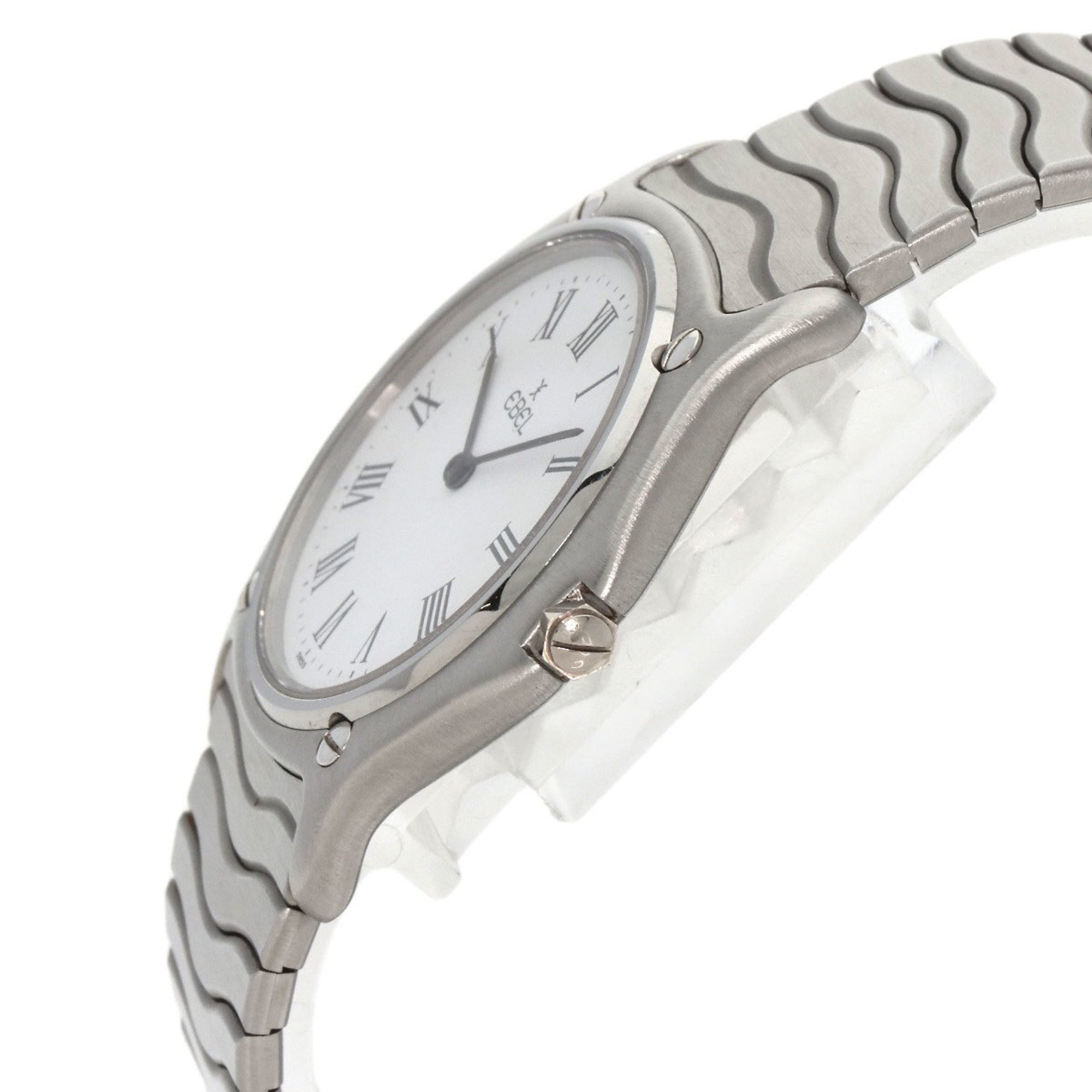 EBEL Classic Wave Watch Stainless Steel SS Ladies