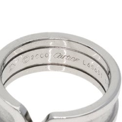 Cartier C2 Ring #49 K18 White Gold Women's CARTIER