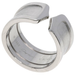 Cartier C2 Ring #53 Ring, 18K White Gold, Women's, CARTIER