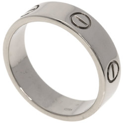 Cartier Love Ring #61 Ring, 18K White Gold, Men's, Women's, CARTIER