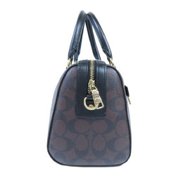 Coach F83607 Signature Handbag Leather Women's COACH