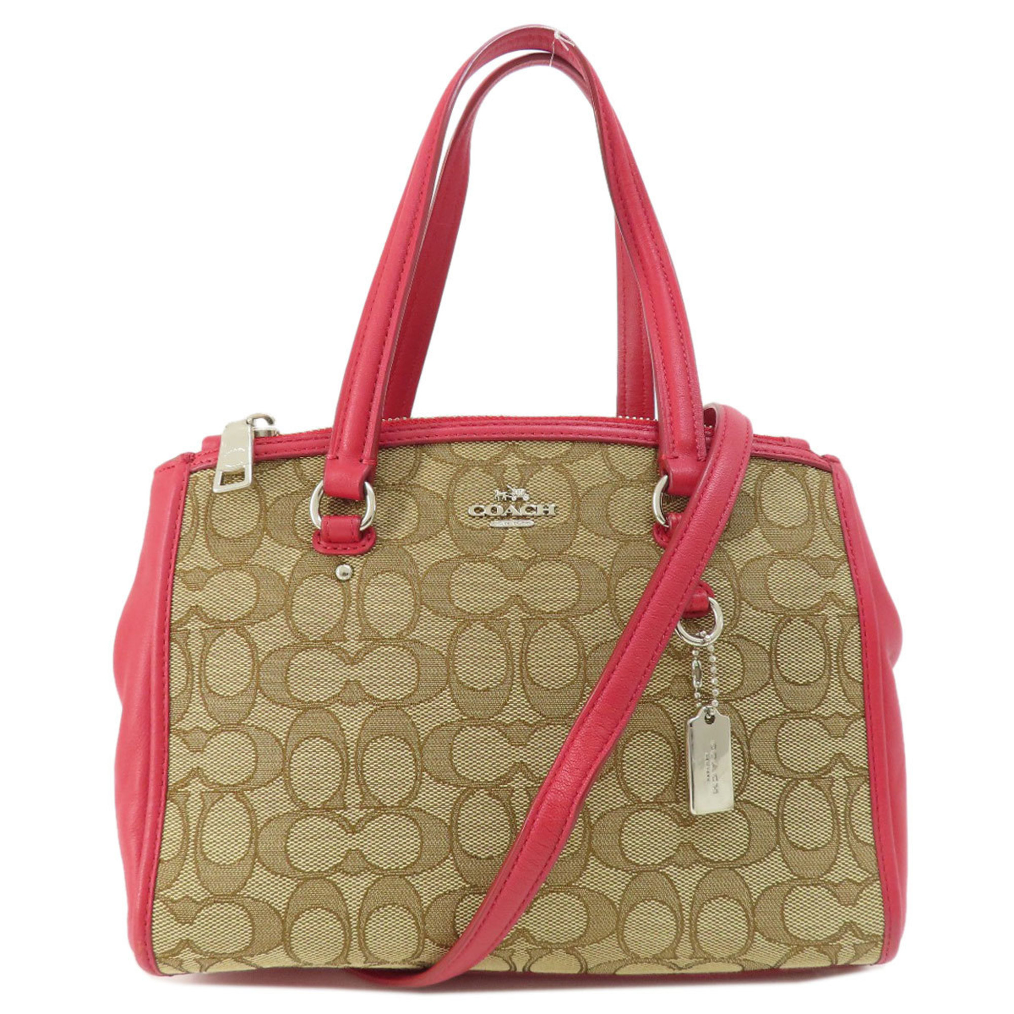 Coach F36905 Signature Handbag Canvas Women's COACH