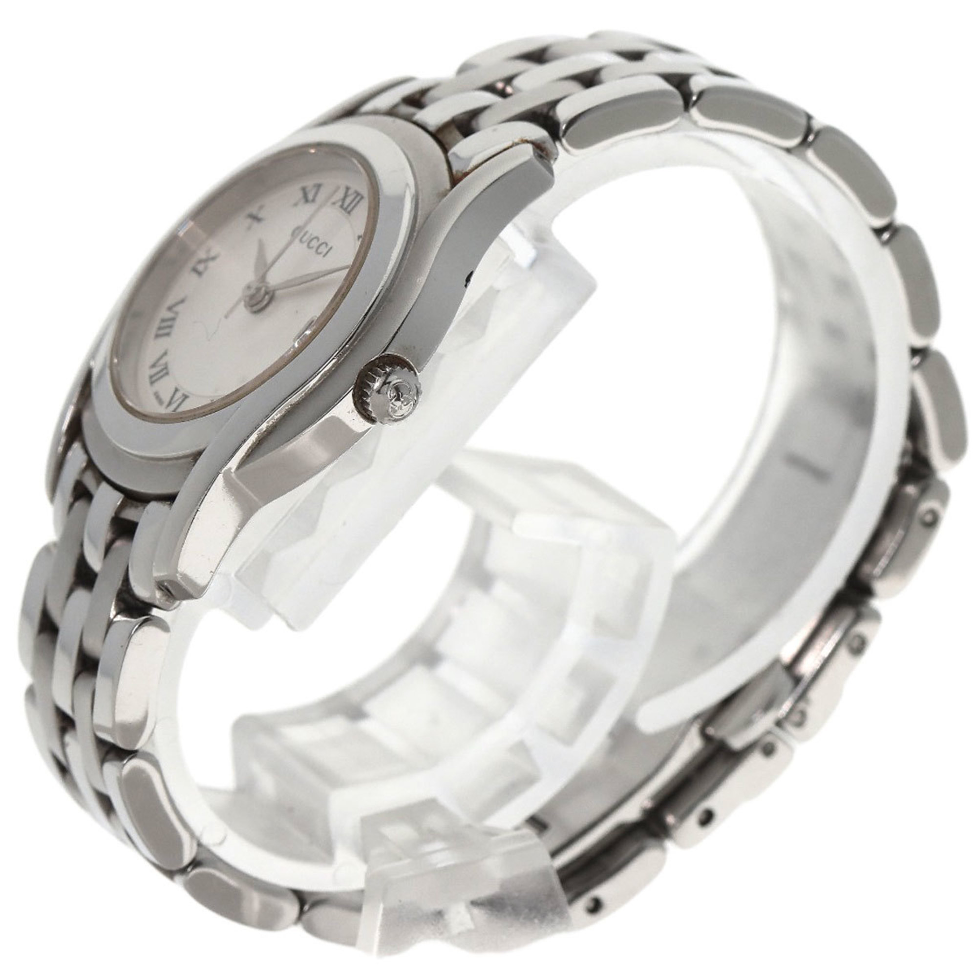 Gucci 5500L Watch Stainless Steel SS Ladies GUCCI