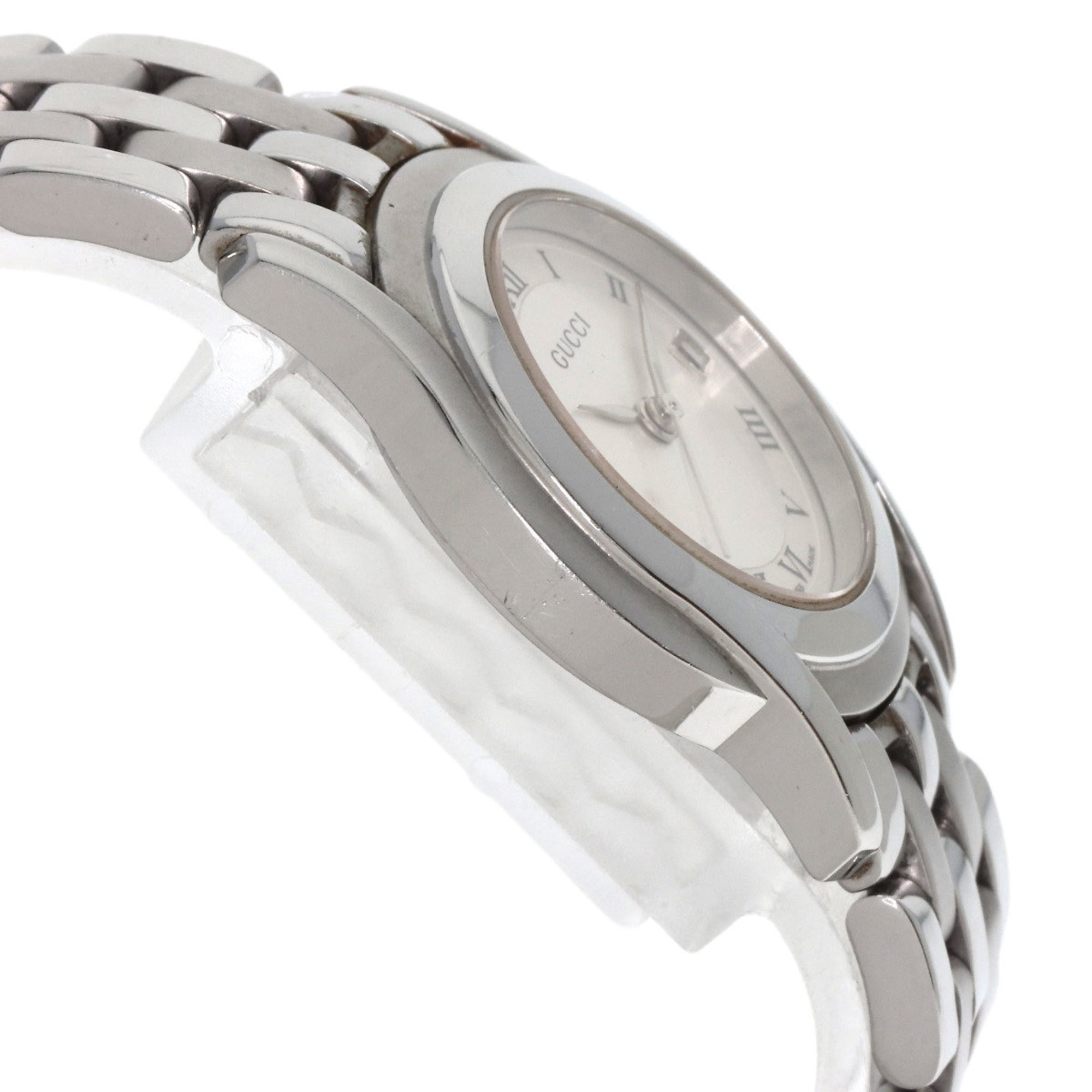 Gucci 5500L Watch Stainless Steel SS Ladies GUCCI