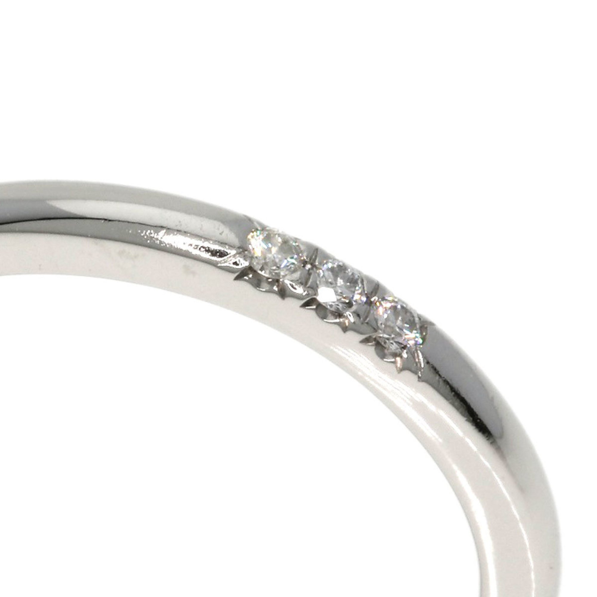 Tiffany & Co. Forever 3P Diamond Ring, Platinum PT950, Women's, TIFFANY