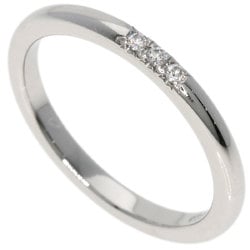 Tiffany & Co. Forever 3P Diamond Ring, Platinum PT950, Women's, TIFFANY