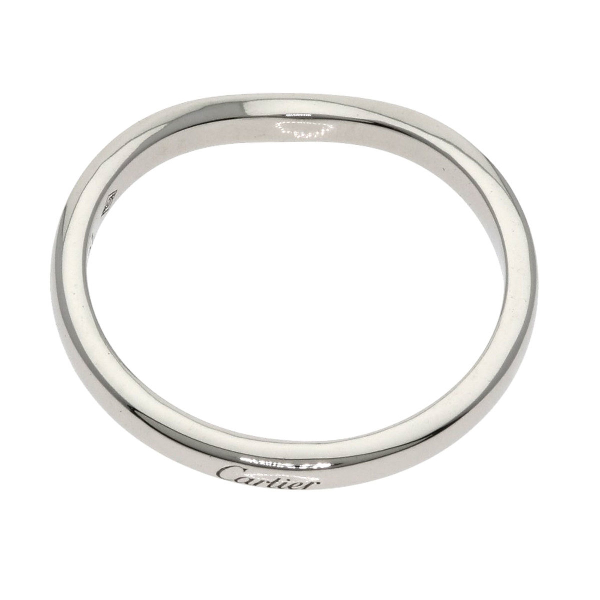 Cartier Ballerina #54 Ring, Platinum PT950, Women's, CARTIER