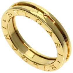 BVLGARI B-zero1 XS 1 Band #59 Ring, K18 Yellow Gold, Women's